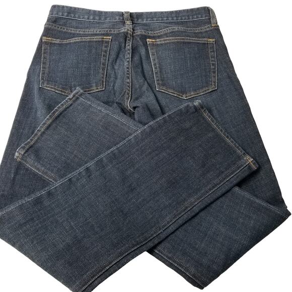 J Crew Blue Jeans Matchstick Dark Wash Very Nice Size 28 S - Picture 2 of 5